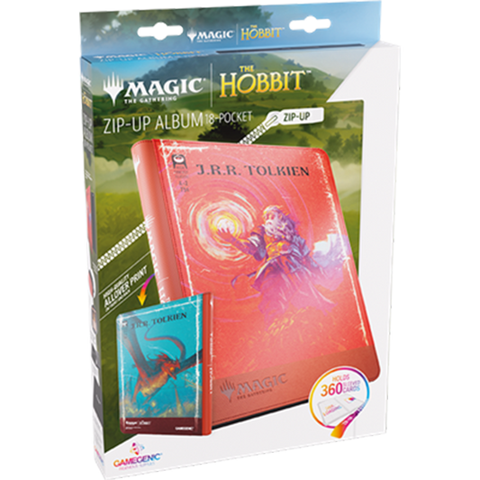 GG: MTG Hobbit Zip-Up Album 18-Pocket - Arkenstone
