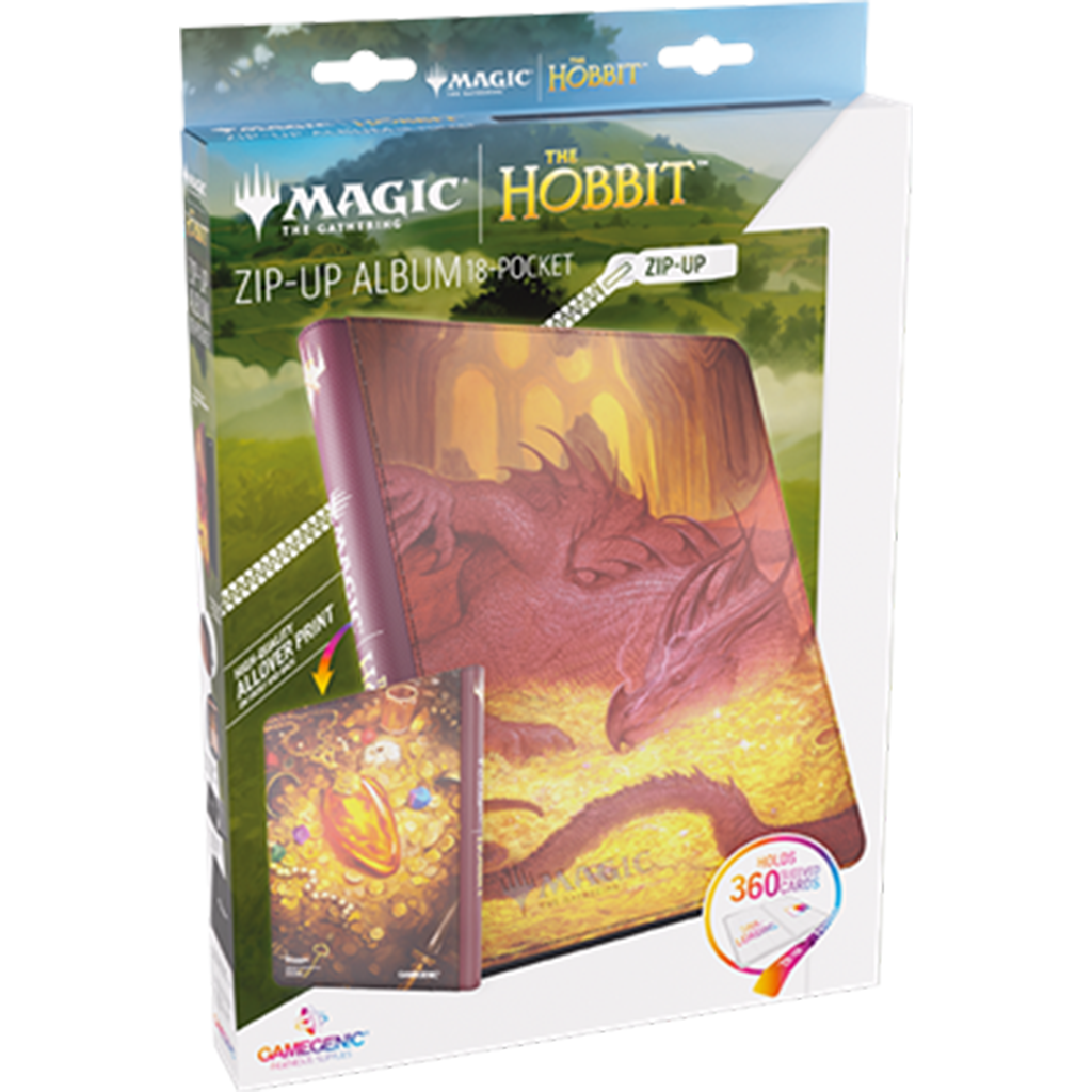 GG: MTG Hobbit Zip-Up Album 18-Pocket -Smaug's Mox