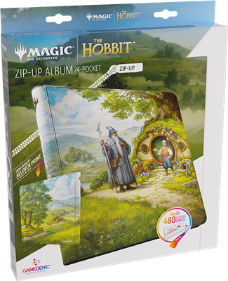 GG: MTG Hobbit Zip-Up Album 24-Pocket - The Shire