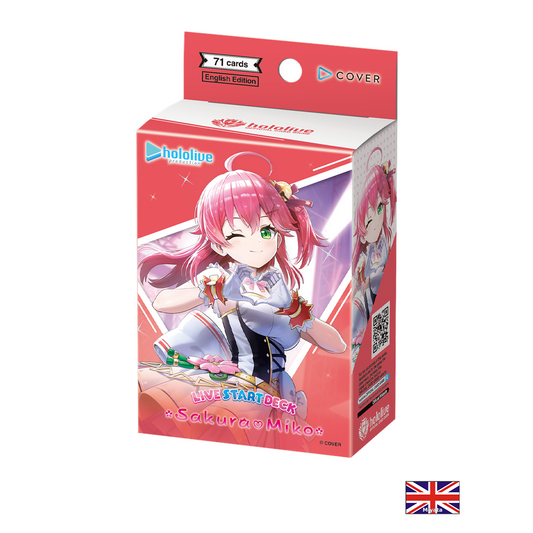 hololive Official Card Game - Live Start Deck - hSD16e Sakura Miko (Anglais)