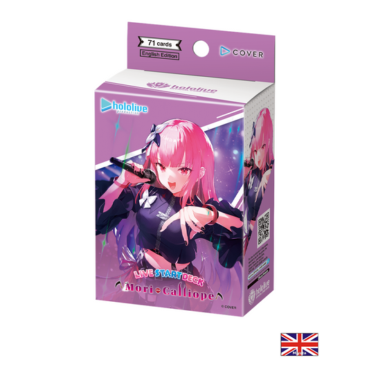 hololive Official Card Game - Live Start Deck - hSD18e Mori Calliope (Anglais)