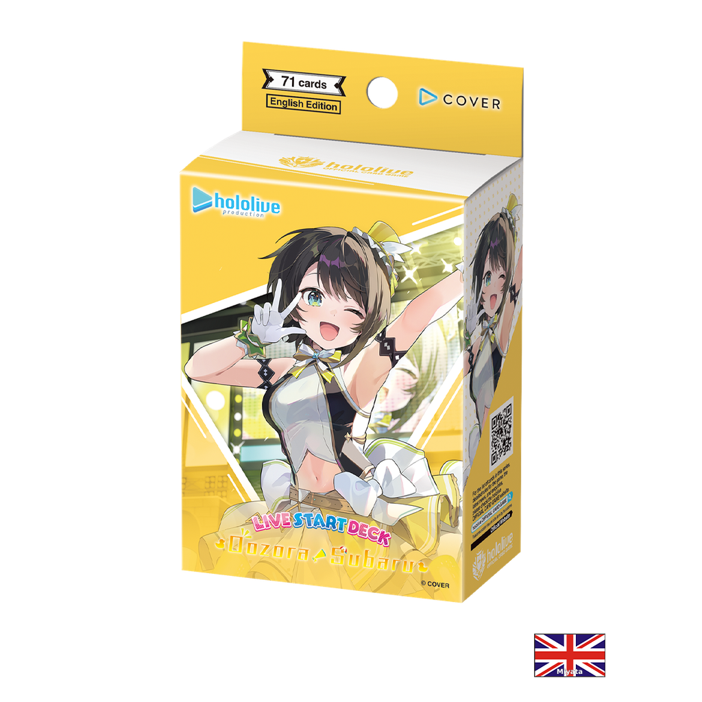 hololive Official Card Game - Live Start Deck - hSD19e Oozora Subaru (Anglais)