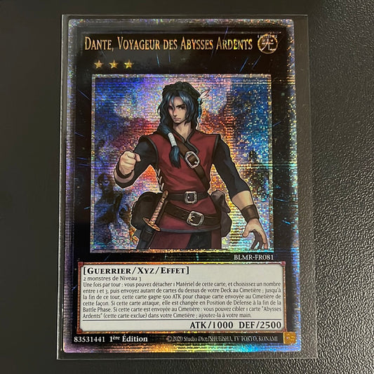 BLMR Dante, Voyageur des Abysses Ardents (V.2 - Quarter Century Secret Rare)