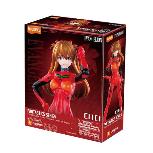 Blokees Evangelion Fantastics Series - Asuka Shikinami Langley (Plug Suit)