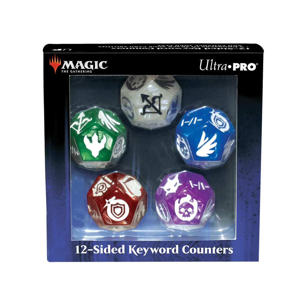 Ultra Pro - MTG - dés à 12 faces pour Capacités/ Mots-clefs pour Magic: The Gathering