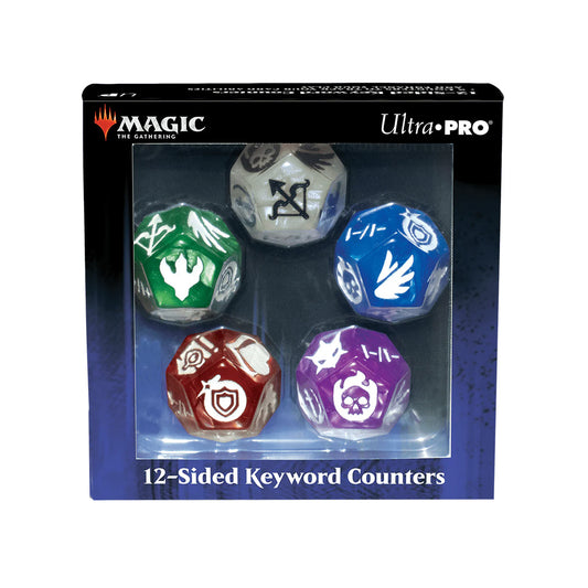 Ultra Pro - MTG - dés à 12 faces pour Capacités/ Mots-clefs pour Magic: The Gathering