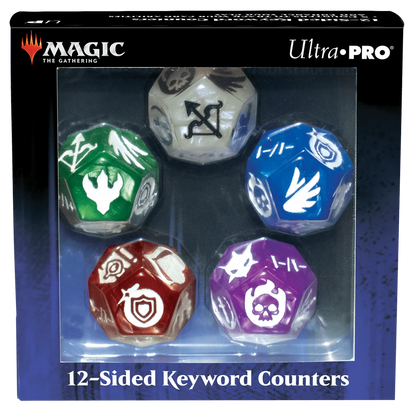 Ultra Pro - MTG - dés à 12 faces pour Capacités/ Mots-clefs pour Magic: The Gathering