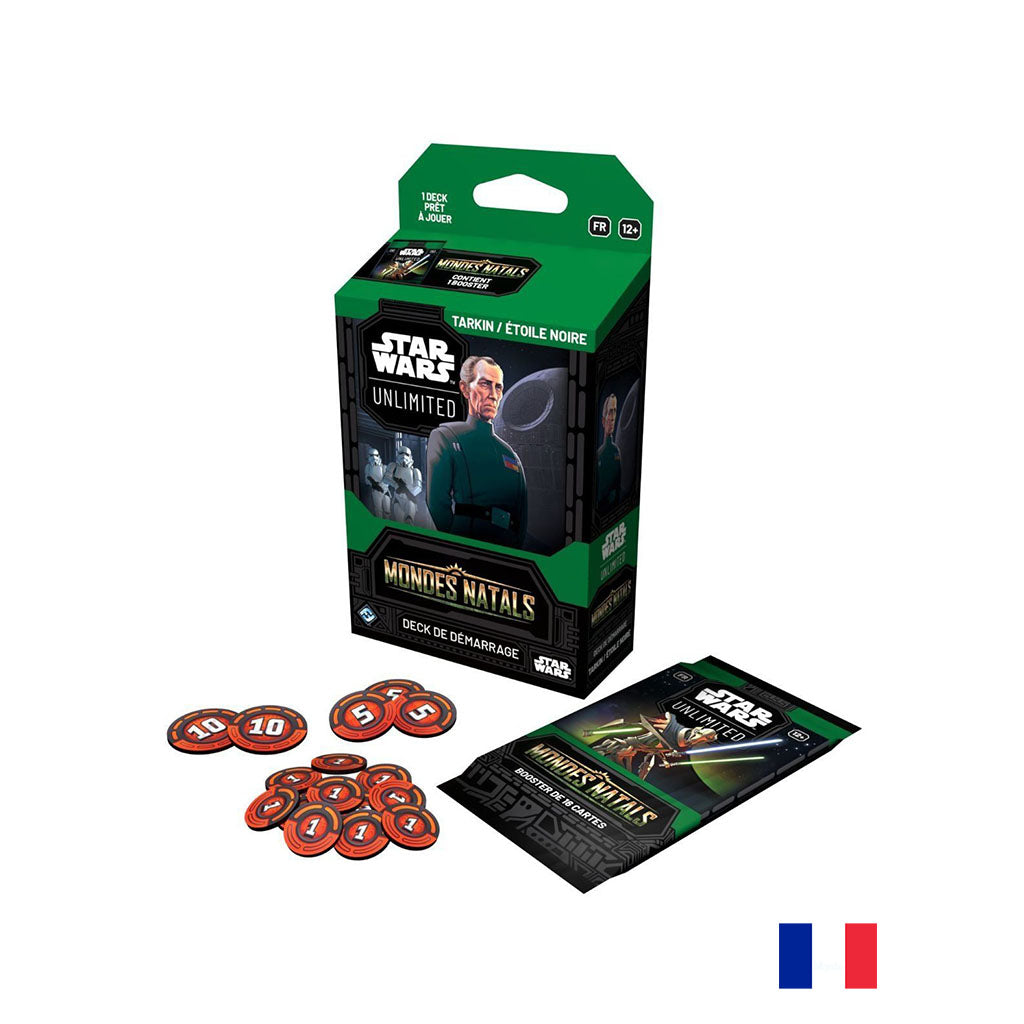 Deck de Démarrage Tarkin/ Étoile Noire - Mondes Natals - Star Wars: Unlimited (Précommande sortie le 09.10.26)