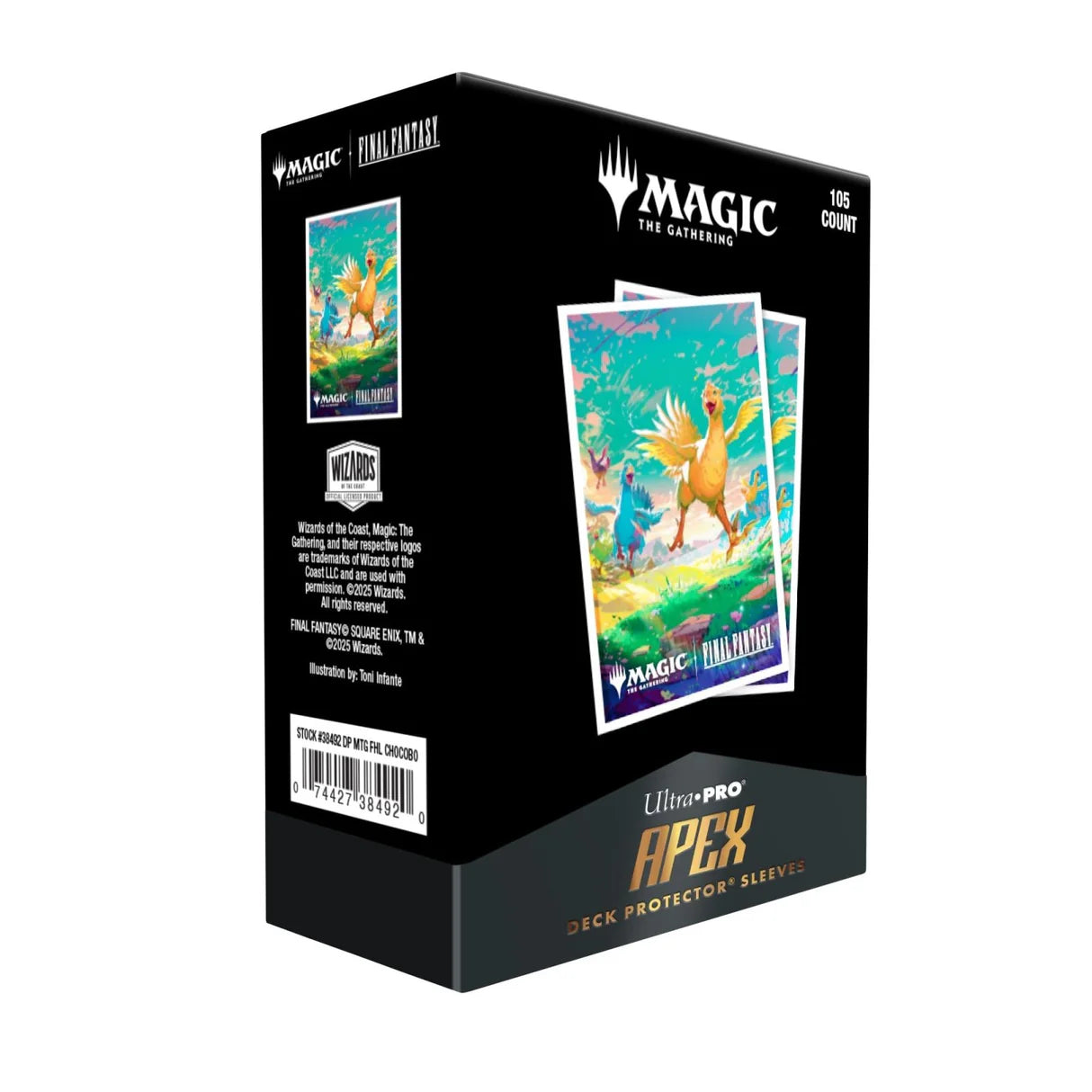 FINAL FANTASY™ Chocobo Parade 105ct APEX Deck Protector sleeves for Magic: The Gathering