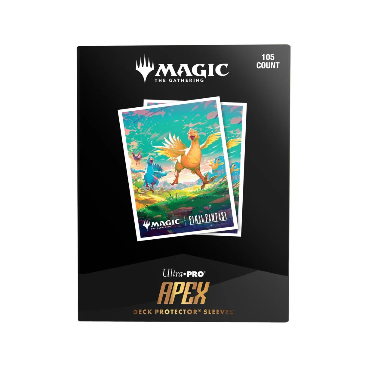 FINAL FANTASY™ Chocobo Parade 105ct APEX Deck Protector sleeves for Magic: The Gathering