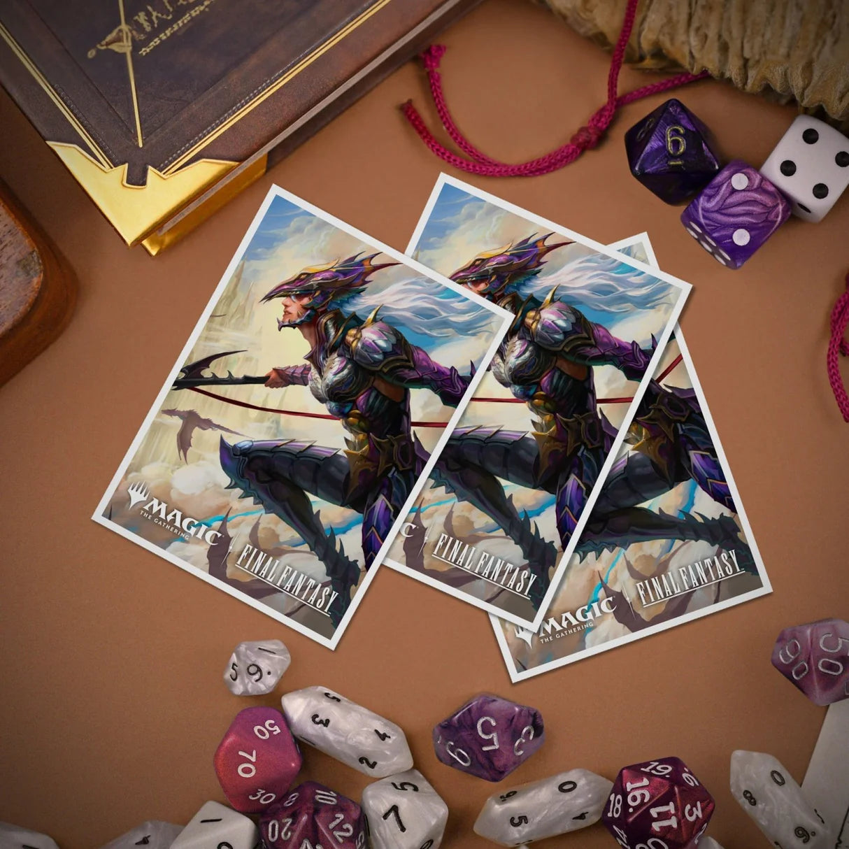 FINAL FANTASY™ Kain Highwind 105ct APEX Deck Protector sleeves for Magic: The Gathering