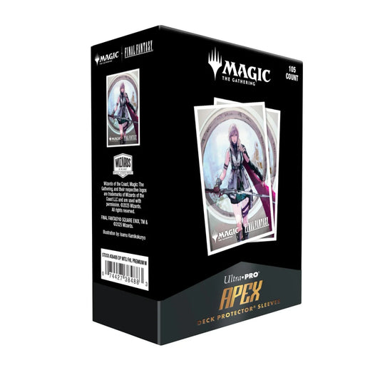 FINAL FANTASY™ Lightning, Army of One 105ct APEX Deck Protector sleeves for Magic: The Gathering