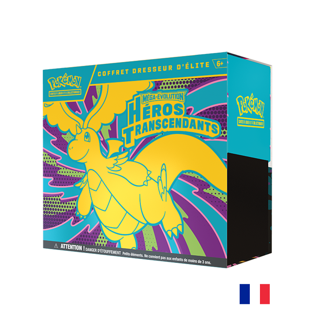 Pokémon - Coffret Dresseur d'Élite - ME02.5 Héros Transcendants (Précommande sortie le 20.02.26) (Arrivage prévu le 25.02.26) 1ère VAGUE