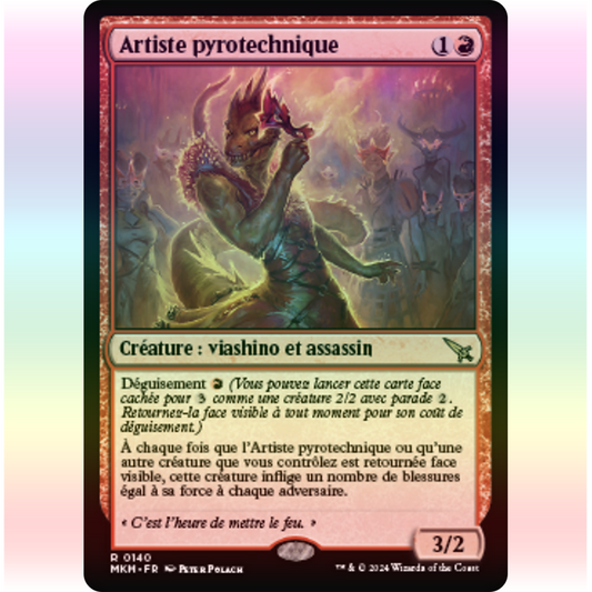 MKM  Artiste pyrotechnique *FOIL*