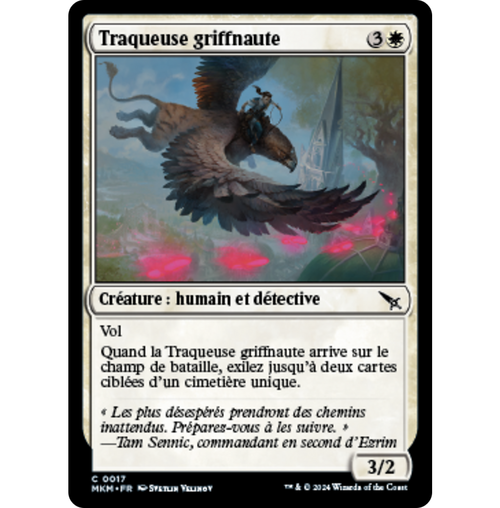 MKM  Traqueuse griffnaute *FOIL*