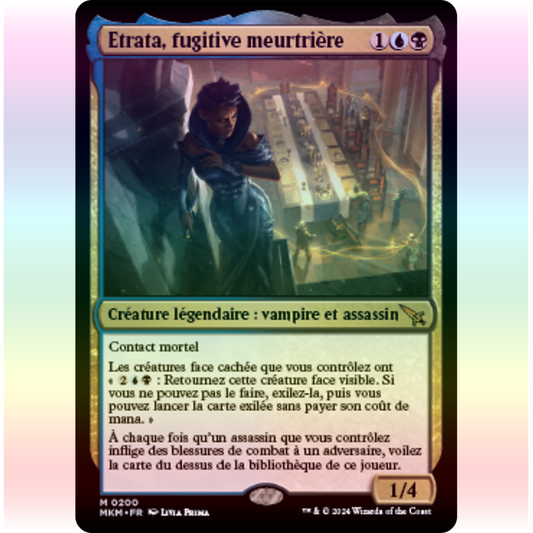 MKM  Etrata, fugitive meurtrière *FOIL*