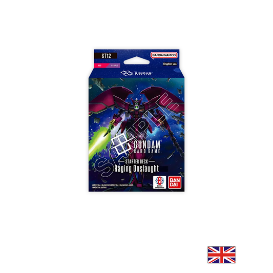 Gundam Card Game - Starter Deck ST12 Raging Onslaught - Anglais