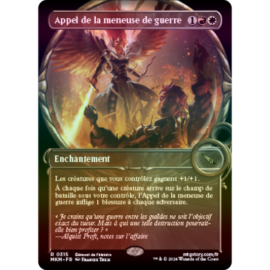 MKM  Appel de la meneuse de guerre (Showcases) *FOIL*