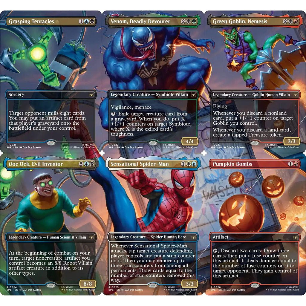 Bundle Scene Box Spidey's Spectacular Showdown - Marvel's Spider-Man - Magic: The Gathering (Anglais) (Précommande sortie le 19.09.25)