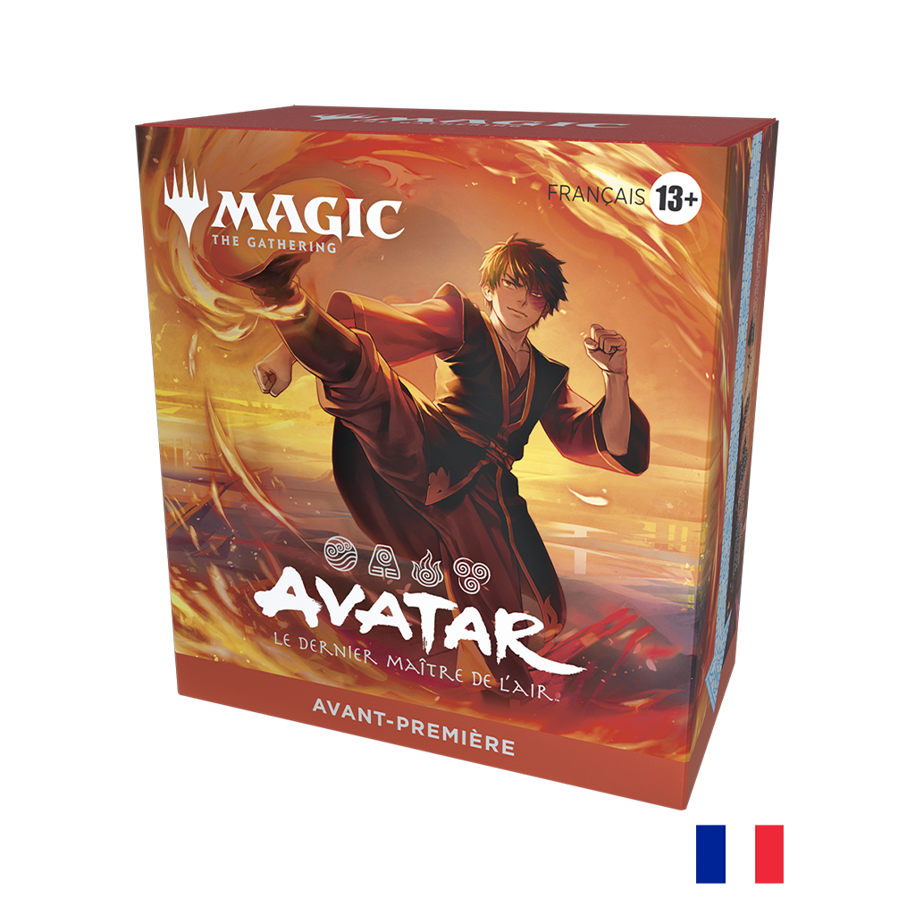 Kit d'Avant-Première - Zuko - Red - Avatar, le dernier maître de l'air - Magic: The Gathering