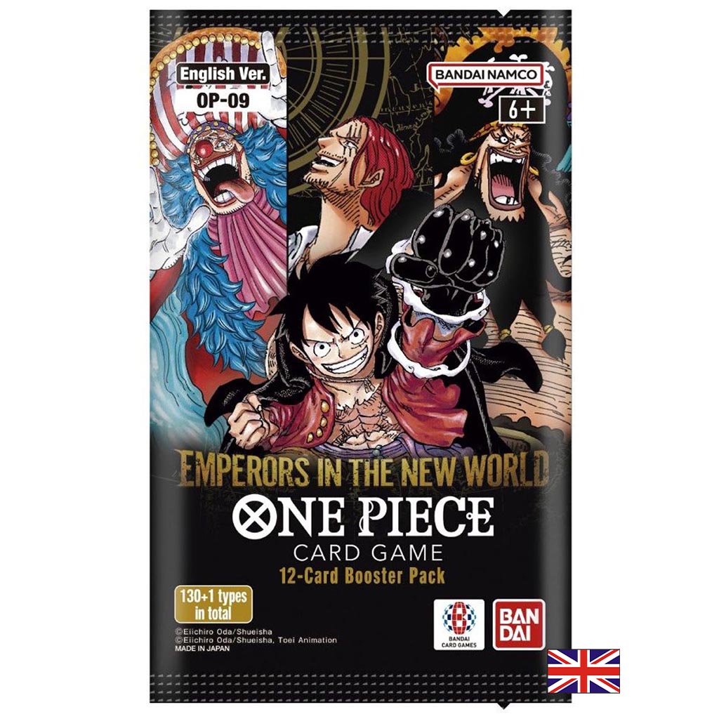 Booster OP09 - One Piece Card Game : Emperors in the new World (Anglais)