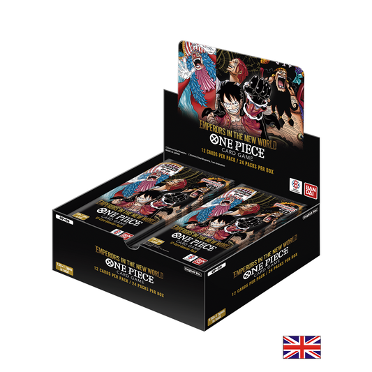 Boite de 24 boosters OP09 - One Piece Card Game : Emperors in the new World (Anglais)