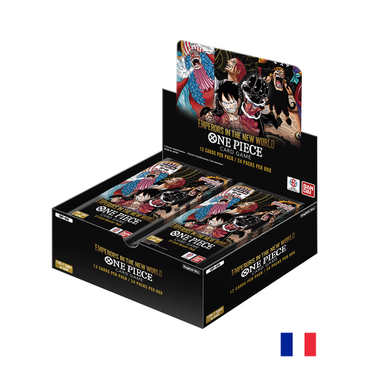 Boite de 24 boosters OP09 - One Piece Card Game : Emperors in the new World FR