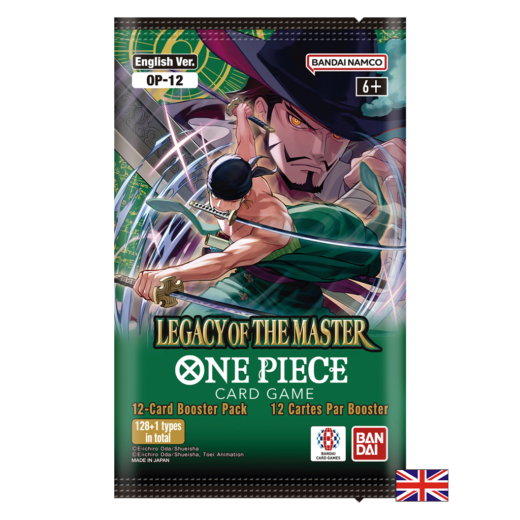 Booster OP12 - One Piece Card Game : Legacy of the Master (Anglais) (Précommande sortie le 22.08.25) (Livraison fournisseur prévue début Septembre)