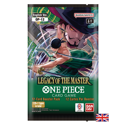 Booster OP12 - One Piece Card Game : Legacy of the Master (Anglais) (Précommande sortie le 22.08.25) (Livraison fournisseur prévue début Septembre)