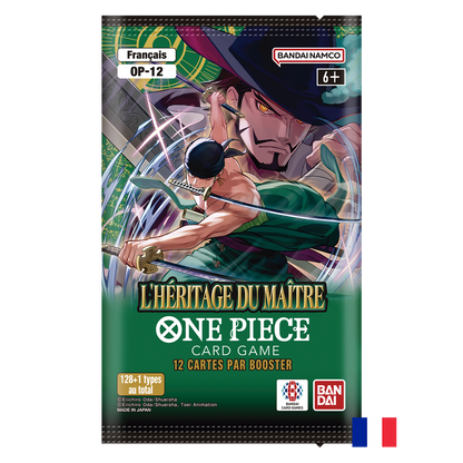 Boite de 24 Boosters OP12 - One Piece Card Game : L'Héritage du Maître