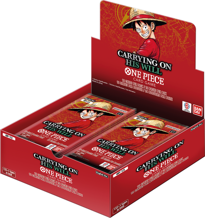 Boite de 24 Boosters OP13 - One Piece Card Game : Carrying on his Will (Anglais) (Précommande sortie le 07.11.25)