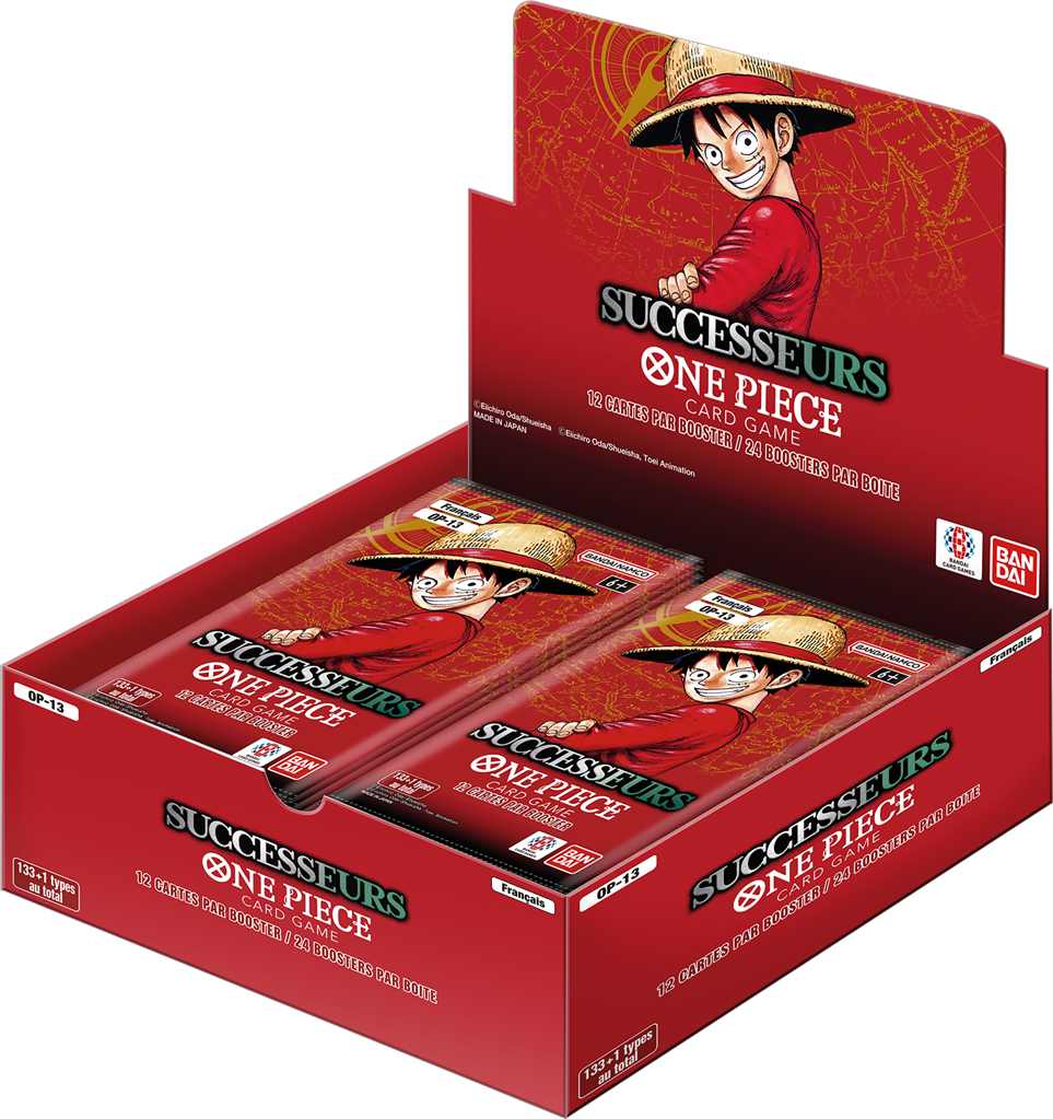 Boite de 24 Boosters OP13 - One Piece Card Game : Successeurs (Précommande sortie le 07.11.25)