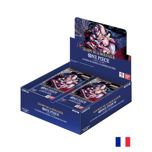 Boite de 24 Boosters OP14 - One Piece Card Game : Les Sept de la Mer d'Azur (Précommande sortie le 30.01.26)