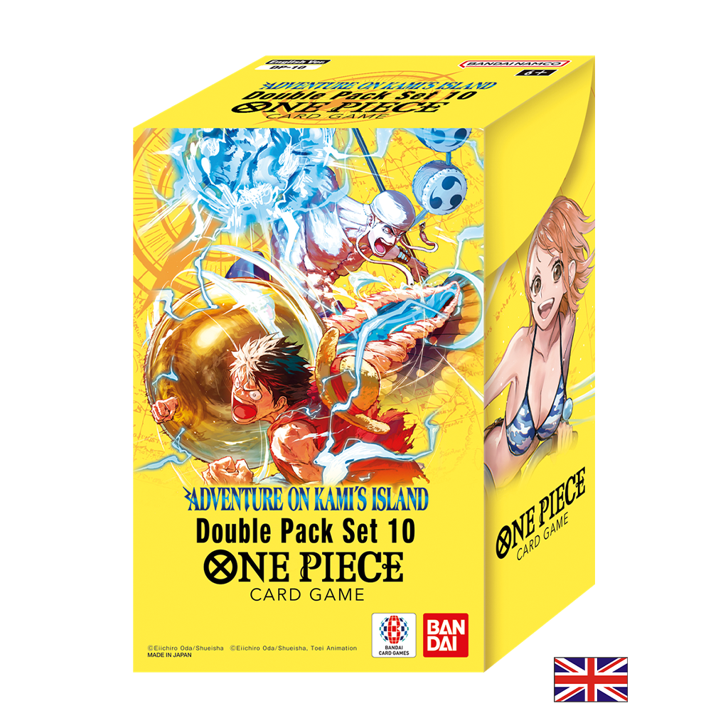 Double Pack Set DP-10 - OP15 - One Piece Card Game : Aventures sur l'île de Dieu (Anglais)