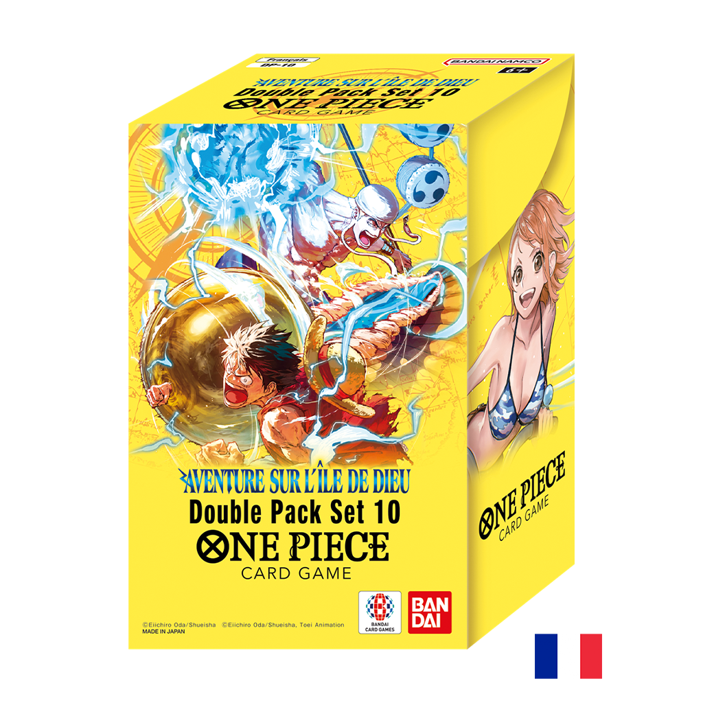 Double Pack Set DP-10 - OP15 - One Piece Card Game : Aventures sur l'île de Dieu FR