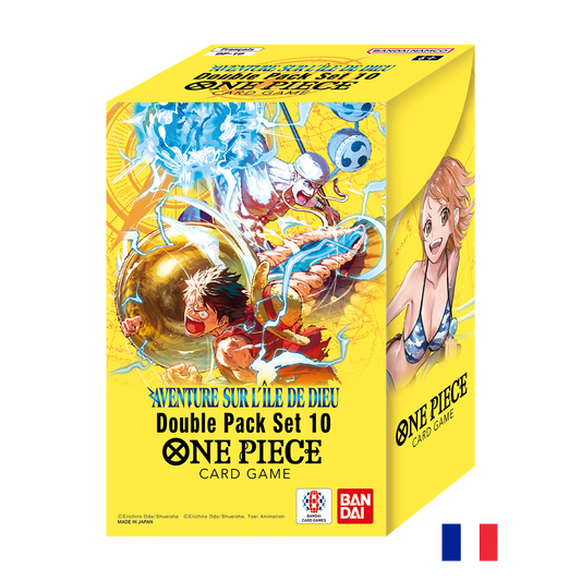 Double Pack Set DP-10 - OP15 - One Piece Card Game : Aventures sur l'île de Dieu FR