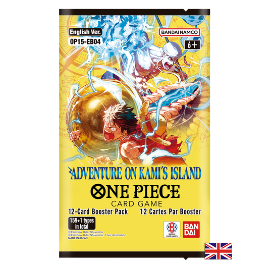 Booster OP15 - One Piece Card Game : Aventures sur l'île de Dieu (Anglais)