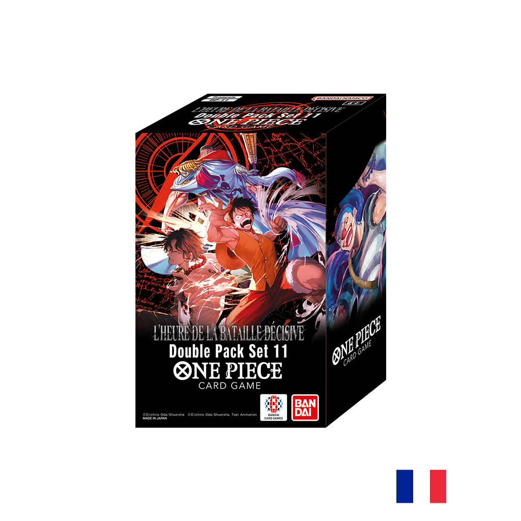 Double Pack OP16 - One Piece Card Game : L'Heure de la Bataille Décisive DP-11 FR (Précommande sortie le 12.06.26)