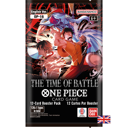 Boite de 24 Boosters OP16 - One Piece Card Game : The Time of Battle (Anglais)