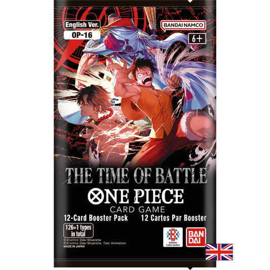 Booster OP16 - One Piece Card Game : The Time of Battle (Anglais)