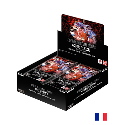 Boite de 24 Boosters OP16 - One Piece Card Game : L'Heure de la Bataille Décisive FR (Précommande sortie le 12.06.26)
