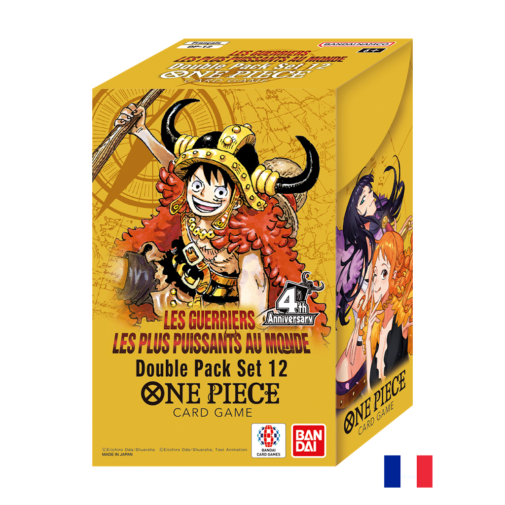 Double Pack OP17 - One Piece Card Game : Les Guerriers les plus puissants au monde DP-12 FR (Précommande sortie le 28.08.26) **Limité à 4 maximum par personne**