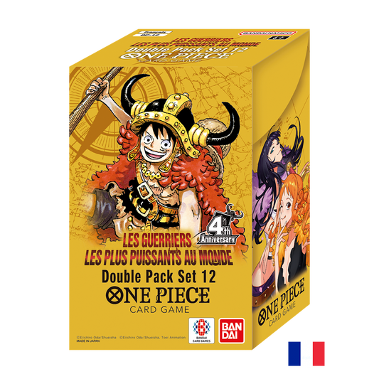 Double Pack OP17 - One Piece Card Game : Les Guerriers les plus puissants au monde DP-12 FR (Précommande sortie le 28.08.26) **Limité à 4 maximum par personne**