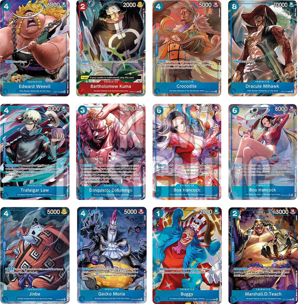 One Piece : 7 Warlords of the sea Binder Set (Anglais)