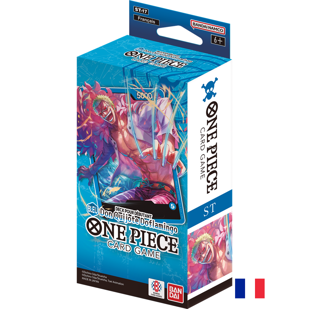 One Piece : Deck pour débutant ST17 - Bleu Donquixote Doflamingo  FR