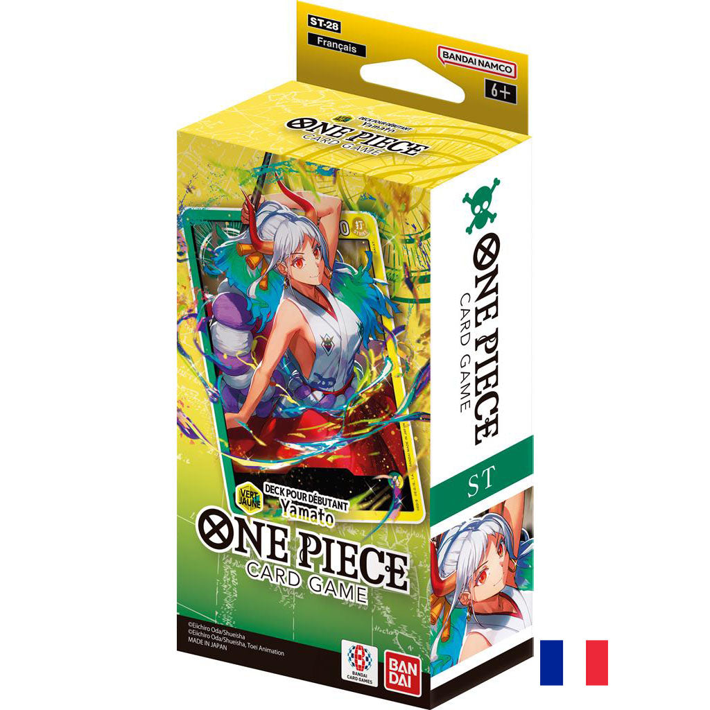 Deck de Démarrage ST-28 : Vert/Jaune Yamato - One Piece Card Game