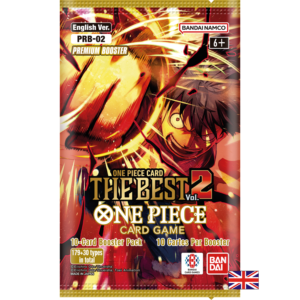 Booster Premium PRB-02 - One Piece Card Game : The Best Vol.2 (Anglais) (Précommande sortie le 03.10.25) (Arrivage prévu le 07.10.25)