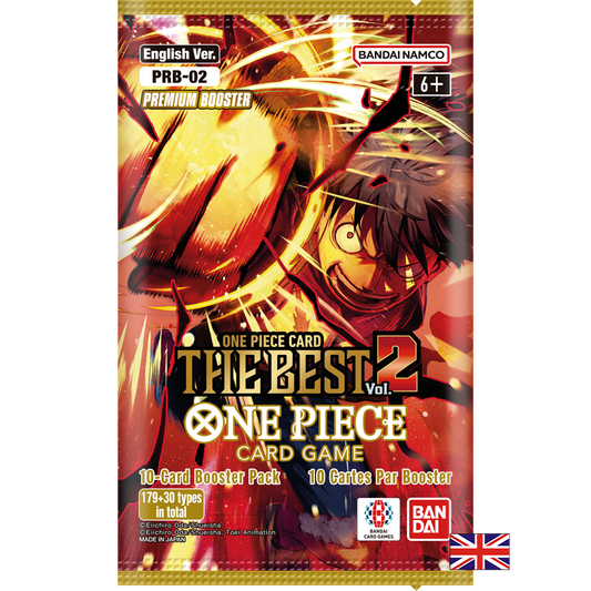 Booster Premium PRB-02 - One Piece Card Game : The Best Vol.2 (Anglais) (Précommande sortie le 03.10.25) (Arrivage prévu le 07.10.25)
