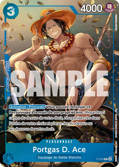Tin Pack Set Vol.2 - Portgas.D.Ace - One Piece Card Game