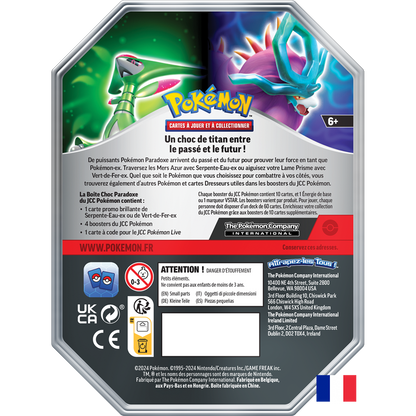 Pokémon Pokébox: Serpente-Eau EX - Choc Paradoxe